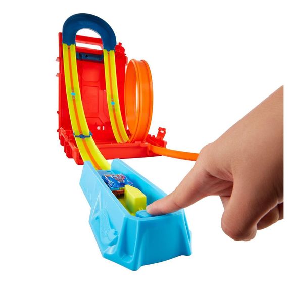 Ігровой набір Трек Хот Вілс Каністра для трюків Турботрюки ​Hot Wheels Track Builder Unlimited Fuel Can Stunt Box | Зображення 5