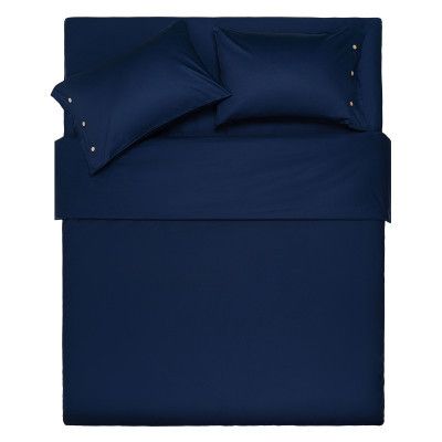 Підковдра Ardesto Mix&amp;Match 100% бавовна, сатин синій 160х220 см (ART1622DVN)