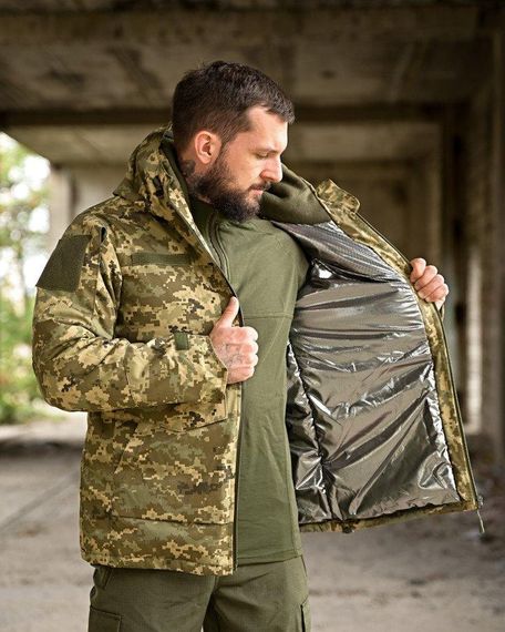 Тактична куртка бушлат Persona піксель Omni-Heat ВТ0448 | Зображення 1