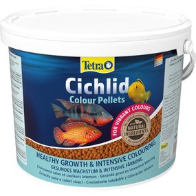 Корм Tetra Cichlid Colour для всіх цихлід для яскравості забарвлення гранули 10 л/3,6 кг