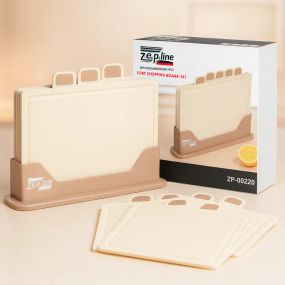 Кухонний набір дощок Zepline ZP-00220 5 предметів, з підставкою