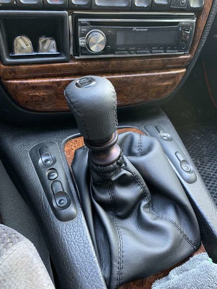 Ручка КПП (кожа) для Opel Omega B 1994-2003 гг | Зображення 2