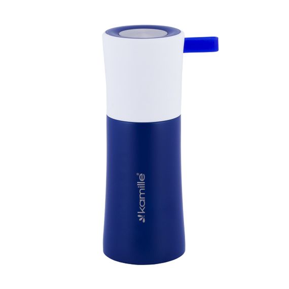 Термос синий 350ml из нержавеющей стали