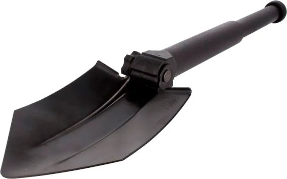 Лопата розкладна Glock Entrenching Tool з пилкою. Без чохла. Колір - чорний | Зображення 4