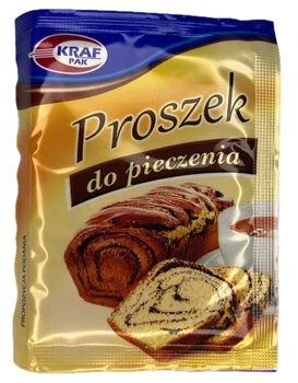 Пекарский порошок для выпечки (разрыхлитель для теста)  Kraf Pak, 16г Польша, Оригинал