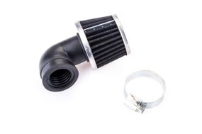 Фільтр повітряний (нульовик) Ø28/40 mm, 90* KM (mod:KY-A-069)