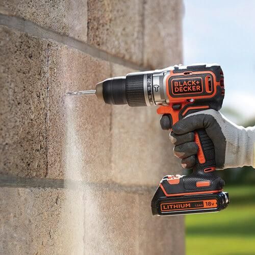 Дрель-шуруповерт аккумуляторная бесщёточная ударная BLACK+DECKER BL188KB | Зображення 6