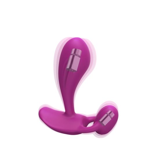 Вібратор Love To Love WITTY універсальний, точки G+P, пульт ДК, SWEET ORCHID | Зображення 1