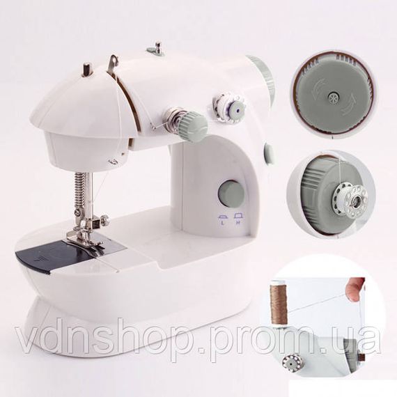 Міні швейна машинка з оверлоком Digital FHSM-201, Міні-швейна машинка крихітка Швейна крихітка EY-35 | Зображення 2
