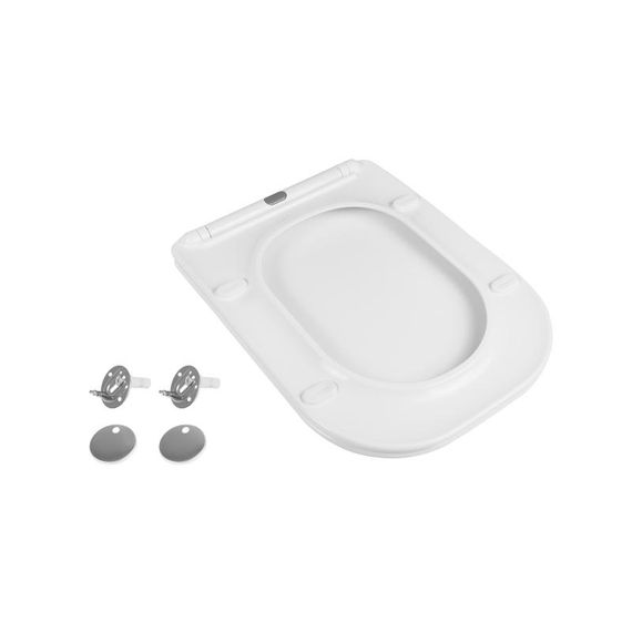 Сидіння для унітазу Qtap Nando з мікроліфтом Slim QT12991222AW | Зображення 2