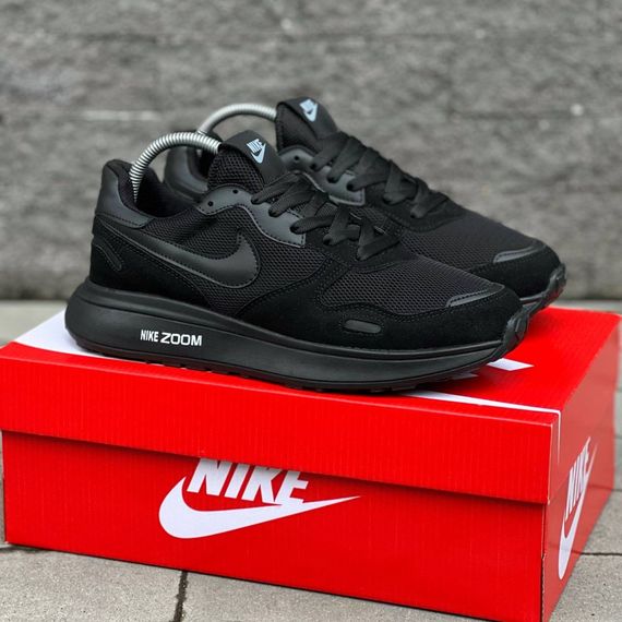 Кросівки Nike текстиль/замш колір чорний | Зображення 8