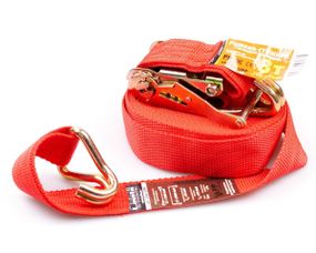 Ремінь стяжний 3 т LAVITA 10 м х 46 мм червоний (LA 134610PP)