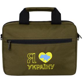 Сумка для ноутбука Porto 12&apos;&apos; PN12 LoveUkraine Green (PN12GR_LoveUkr)