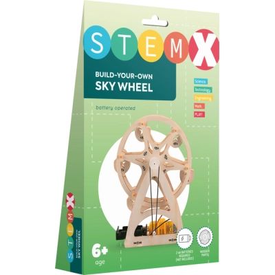 Конструктор Stem Колесо обозрения Деревянный на батарейках (3858894673742)