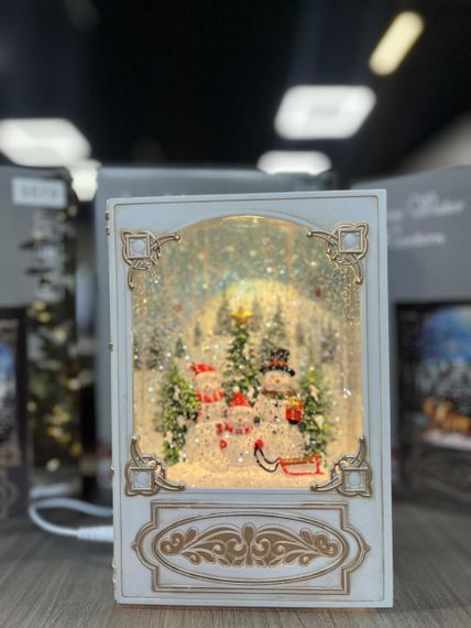 Новогодний музыкальный ночник-светильник XMAS WDL 24023B | Зображення 6