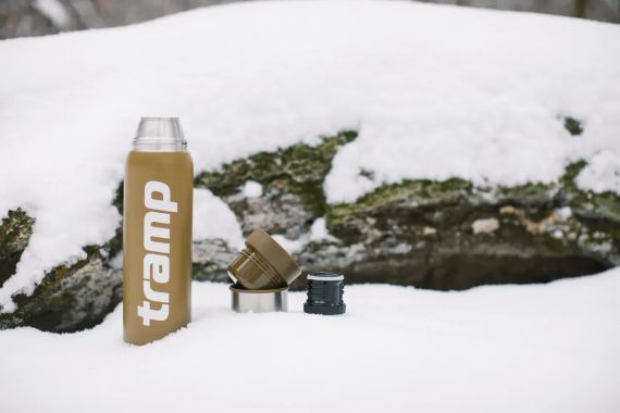 Сталевий термос для гарячих напоїв Tramp Expedition Line 500 мл похідний термос для прогулянок, туристів, риболовлі, військових | Зображення 1