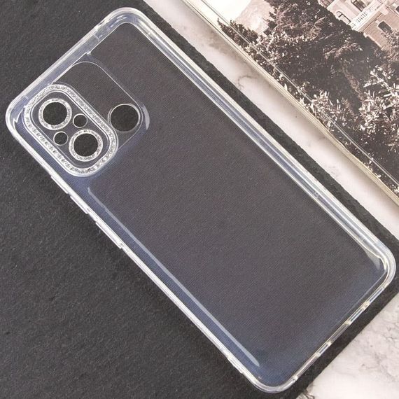 Чехол TPU Starfall Clear для Xiaomi Redmi 12C Прозрачный | Зображення 3