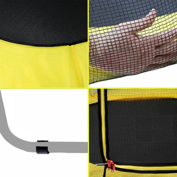 Батут манеж дитячий з сіткою Atleto 140 см синій KRB10 | Зображення 3