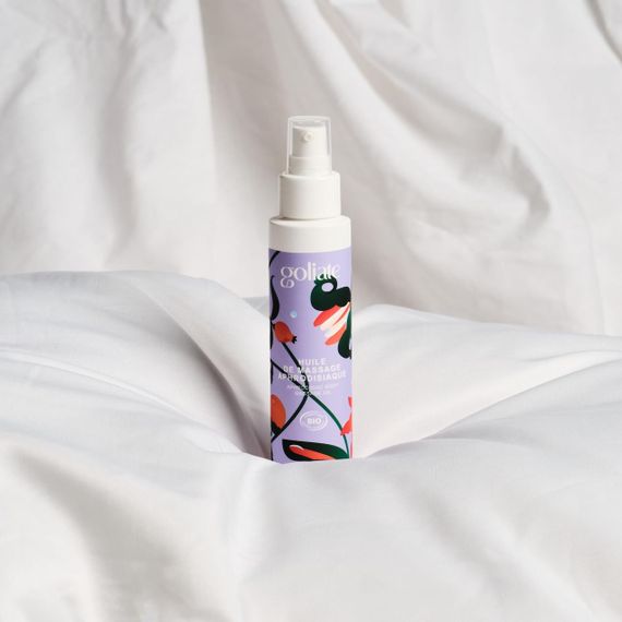 Масажна олія Goliate Huile De Massage Aphrodisiaque 100 мл, органічна, зігрівальний ефект sexstyle | Зображення 2