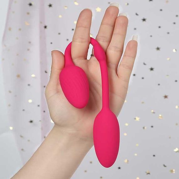 Двойной гибкий анально-вагинальный вибратор Pretty Love Double Egg | Зображення 3