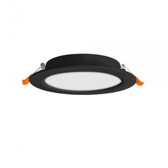 LED світильник Back вбудований круглий VIDEX 15W 5000K Black | Зображення 2