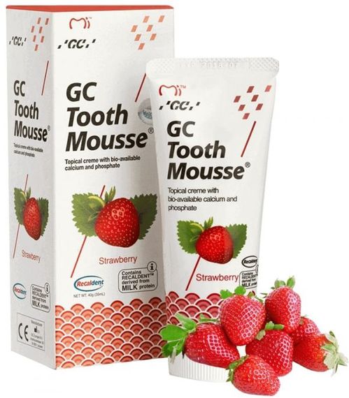 Гель-крем для зубів GC TOOTH MOUSSE, полуниця, 35 мл
