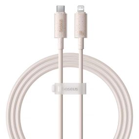 Дата кабель Baseus Habitat Series Fast Charging Type-C to Lightning 20W (2m) (P10360201) Wheat Pink