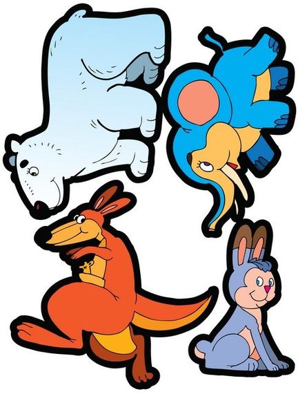 Дитяча книга "Верхи на слоні"  402436 з наклейками | Зображення 1