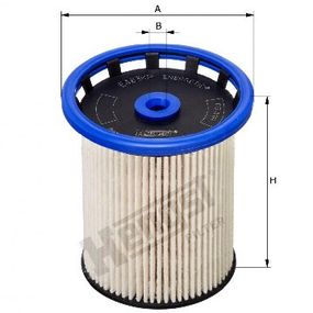 Фильтр топливный VW Golf/Caddy/Passat/Tiguan 2.0 TDI 12-(h=100 mm), Hengst, E483KP,