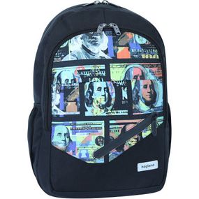 Рюкзак школьный Bagland Cyclone 21 л. черный 1354 (0054266) (1065619300) - Топ Продаж!