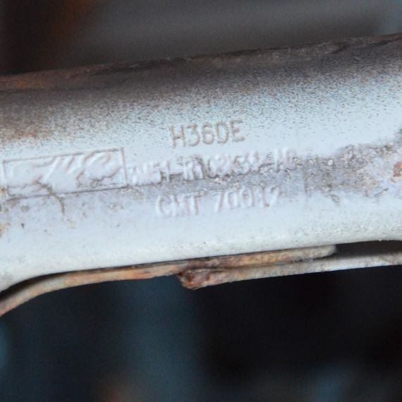 Підсилювач переднього бампера Ford Focus II 2004-2008 дорестайлинг Підсилювач бампера передній Форд Фокус 2 3M51R108K61AC | Зображення 4