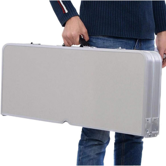 Стіл розкладний для пікніка зі стільцями Picnic Table, компактний алюмінієвий стіл-стільці для відпочинку | Зображення 6