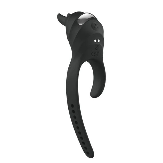 Ерекційне кільце BeYourLover USAGI з вібрацією та пультом, чорне sexstyle | Зображення 1