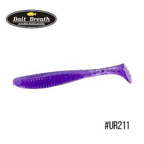 Силиконовая приманка, Съедобный силикон Bait Breath E.T.Shad 2,8" (8 шт) (Ur211 Electric Blue Shad)