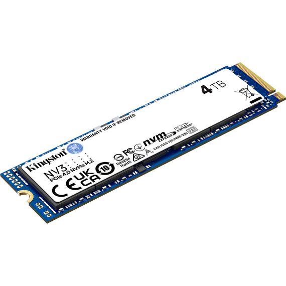 Накопичувач SSD M.2 2280 4TB Kingston (SNV3S/4000G) | Зображення 1