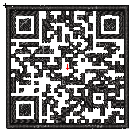 Шеврон QR код вишитий (Ваш QR код за один день)