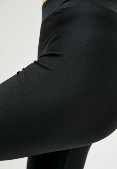 Спортивні легінси 4Profi без принта чорні розмір XS дайвінг 23969 | Зображення 8