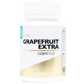 Комплекс для травлення з грейпфрутом Grapefruit_extra ABU, 60 капсул
