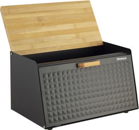 Хлібниця Ofenbach Breadbox 35.5х21.5х19.5см, нержавіюча сталь, чорний