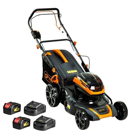 Газонокосарка акумуляторна GTM BLM48-SP 2x18 В + 2 АКБ та 2 ЗП (BLM48-SP_KIT) | Зображення 6