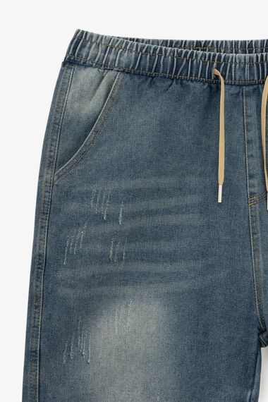 Шорти джинсові однотонні чоловічі W054 34 Блакитний shop (2000991065093) | Зображення 1