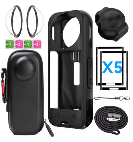 Набір захисних аксесуарів для камери Insta360 X5 (2800736611) | Зображення 1