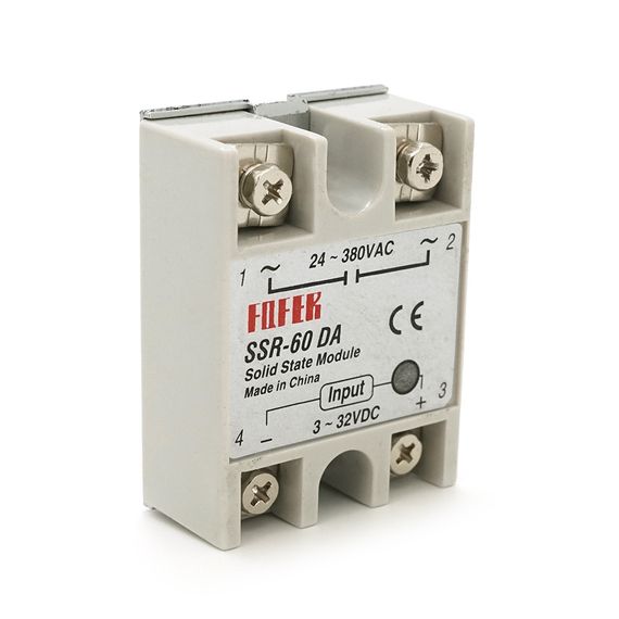 Твердотільні реле FQFER SSR-60DA 60А 24-380VAC