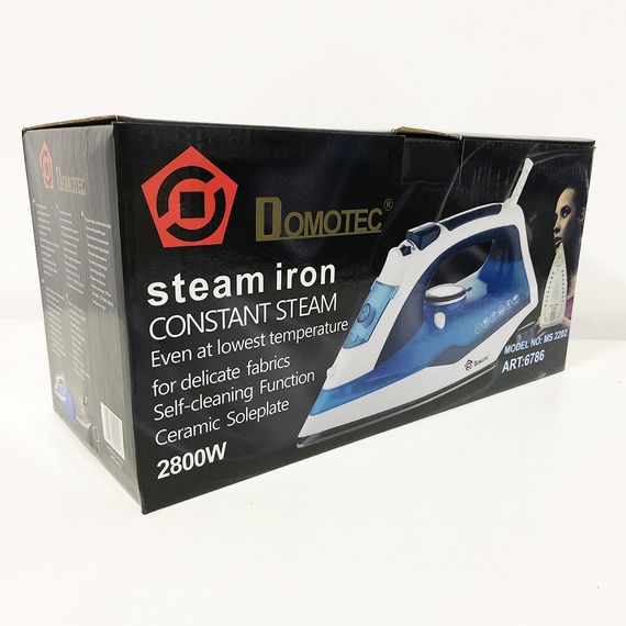 Парова праска для одягу Domotec MS-2202 | Парові праски та швабри | Парові IC-731 Праски відпарювачі | Зображення 5