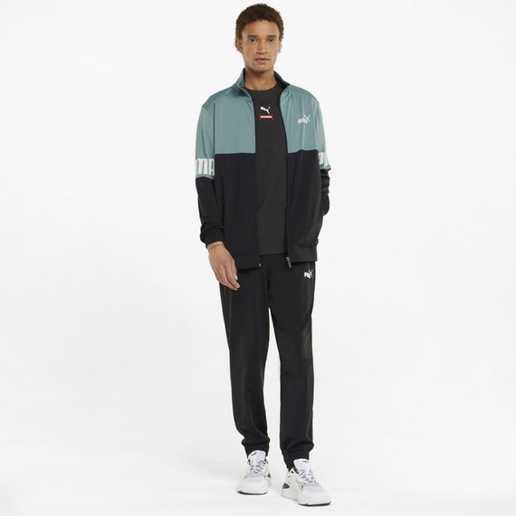 Костюм спортивный мужской Puma Power Poly Suit 848108 50 (черный, полиэстер, эластик, тренировочный, пума) | Зображення 4