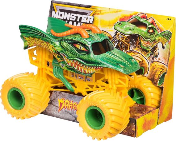 Официальная коллекционная модель монстр-трака Monster Jam Dragon 1:24 | Зображення 3