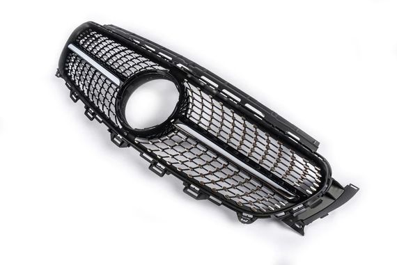 Передня решітка Diamond Black (для Avantgarde/AMG-Line/E43 AMG/E53 AMG 2016-2020) З місцем під камеру для Mercedes E-class coupe C238 рр | Зображення 1