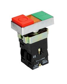 Кнопка XB2-BW8465 1NO+1NC "I-0" подвійна з підсвічуванням Ny95500294