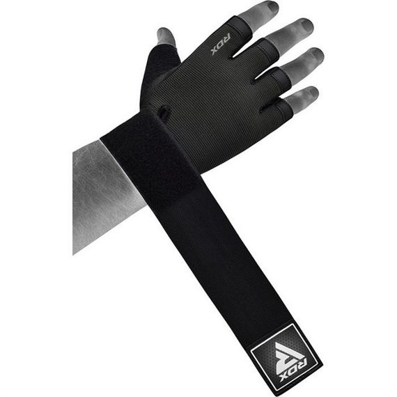 Рукавички для фітнесу RDX T2 Half Black PLUS-M | Зображення 3
