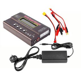 Універсальне ЗУ SevenChip B6ACV3, 11-18V, 100-240V, 0,1-6A, LCD, балансир, від 1 до 16 осередків, клем (LiPo/LiIon/LiHv/NiMH/NiCd/Pb)
